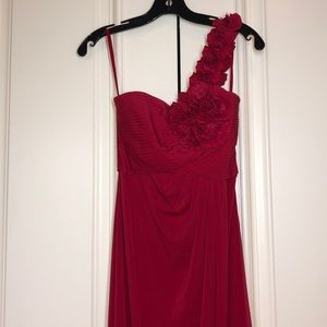 BCBG MaxAzria Red gown